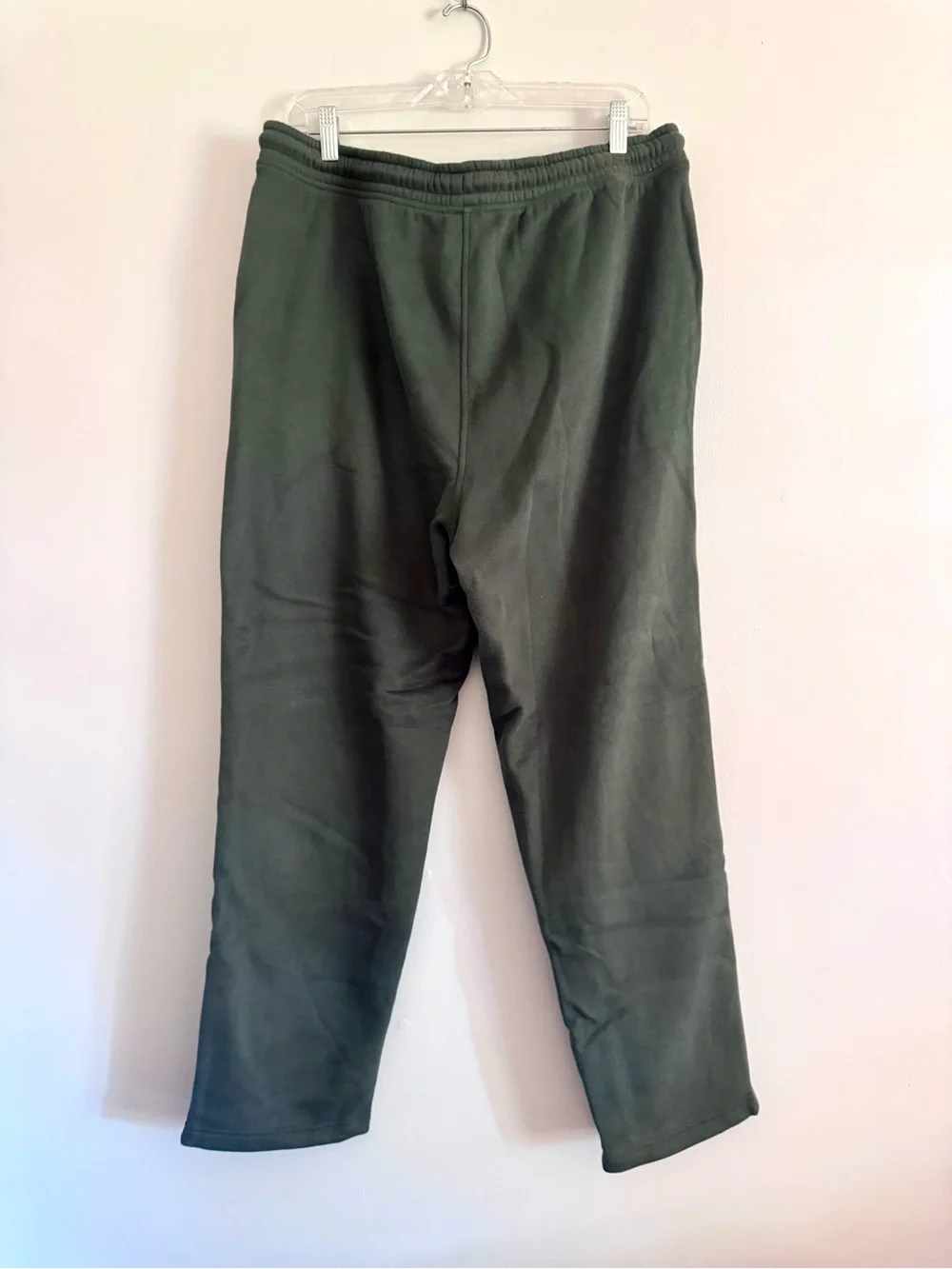 NWT 2026 GAP Men's Olive Green Drawstring Sweatpants L Vintage Soft